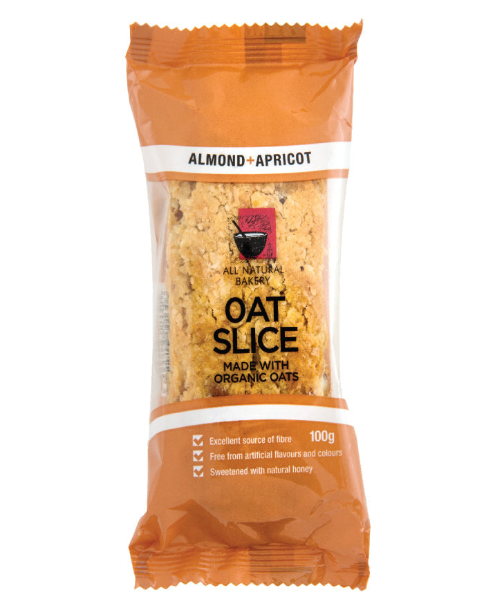 All Natural Bakery Oat Slice Almond & Apricot