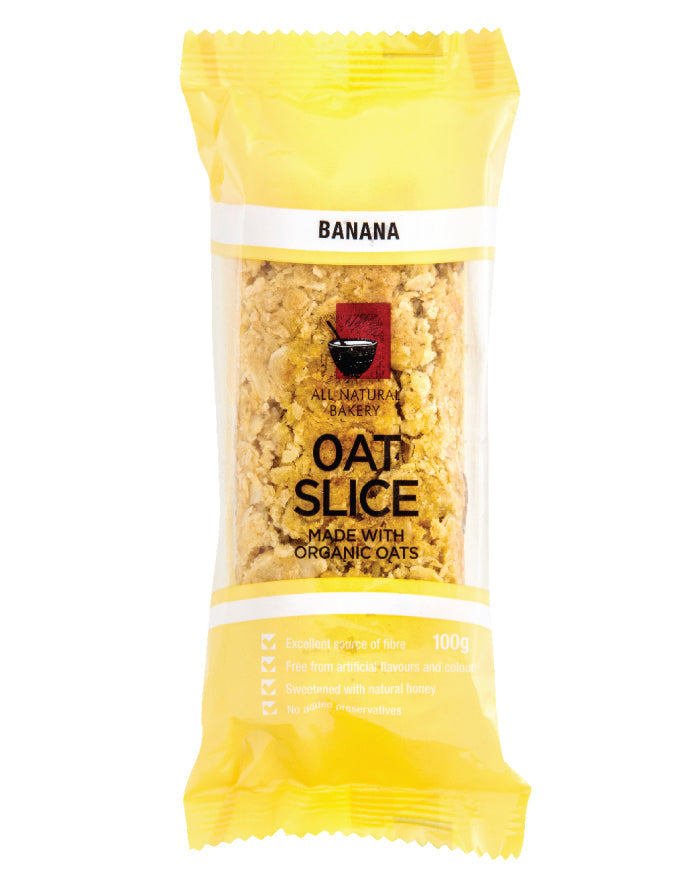 All Natural Bakery Oat Slice Banana