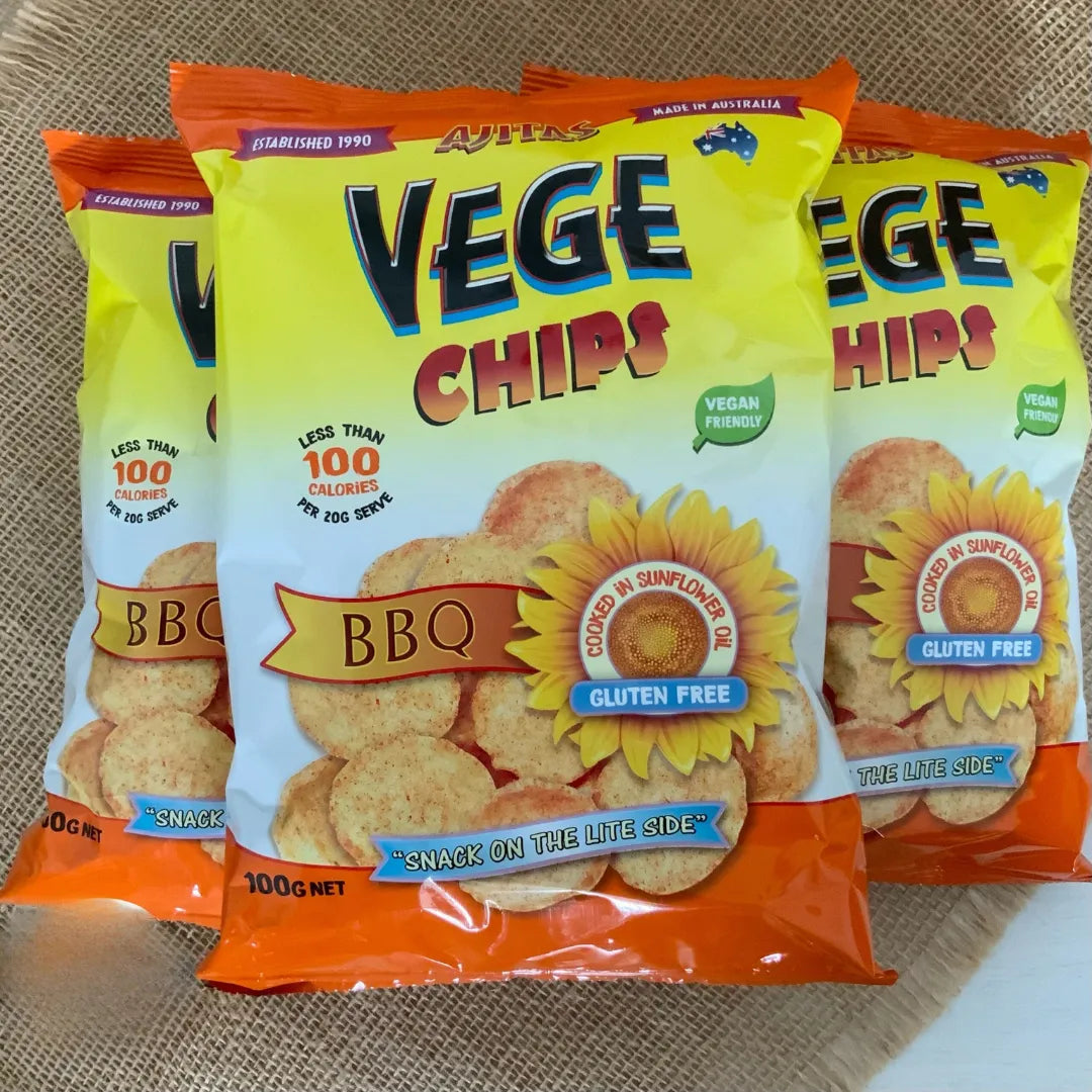 Ajitas Vege Chips BBQ 100g