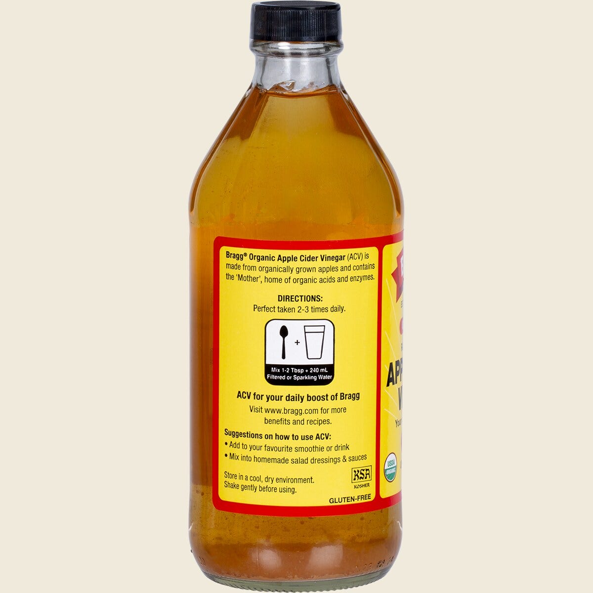 Bragg Apple Cider Vinegar Unfiltered with The Mother