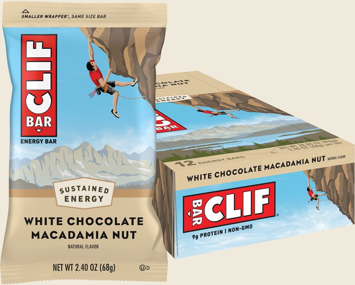 CLIF Energy Bar White Chocolate Macadamia