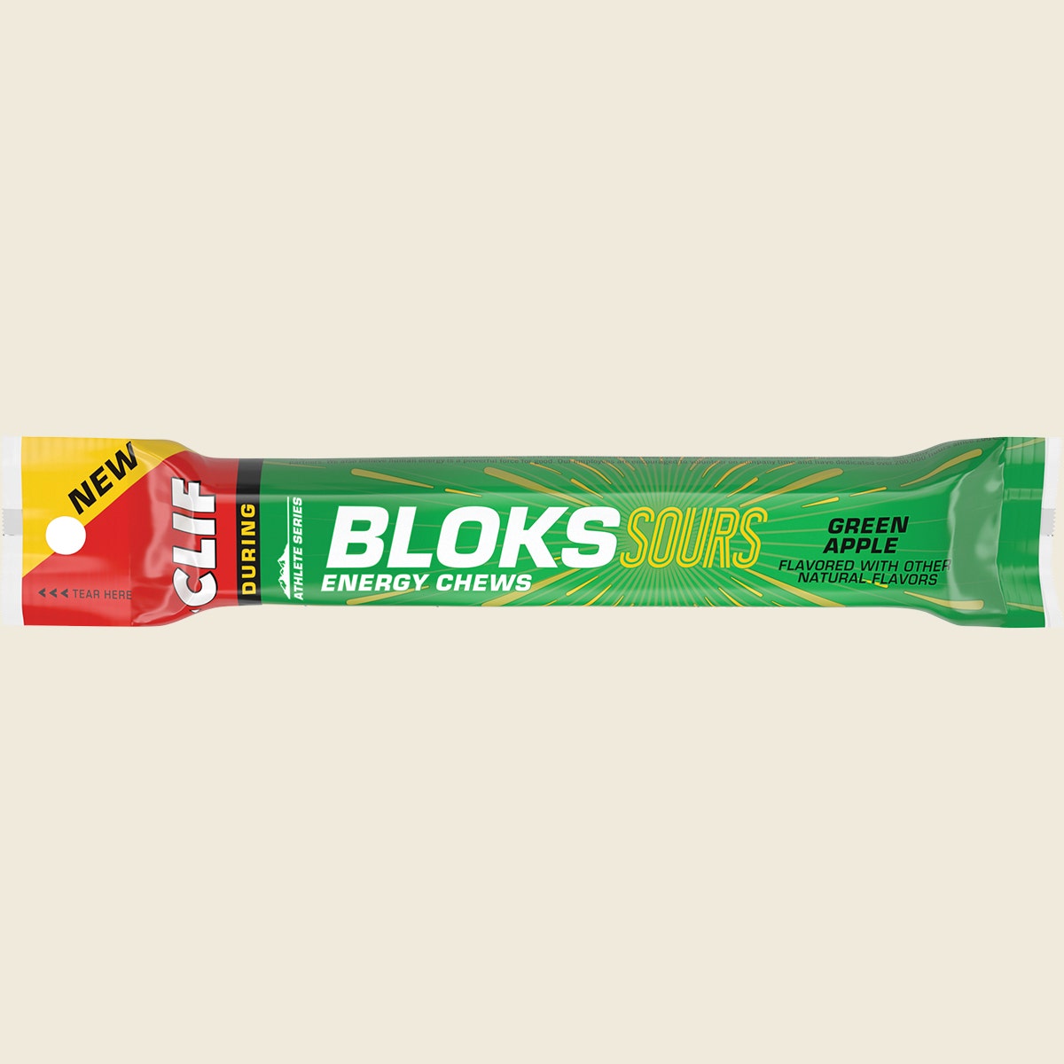 CLIF Bloks Energy Chews Sour Green Apple