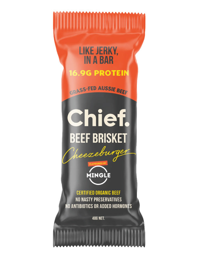 Chief Nutrition Cheezebuger Beef Bar 40g