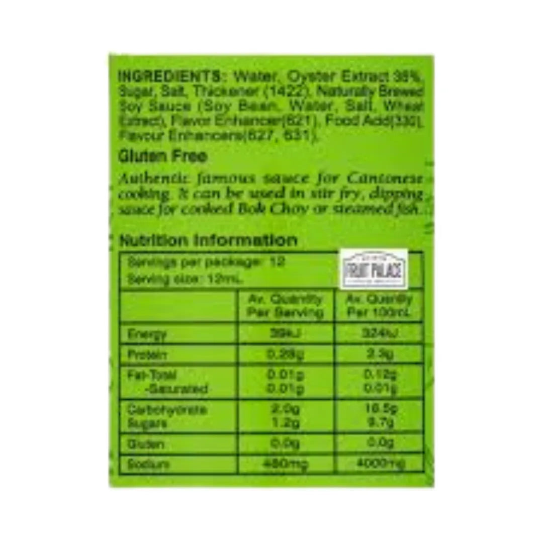 Chang's Original Oyster Sauce 150ml back