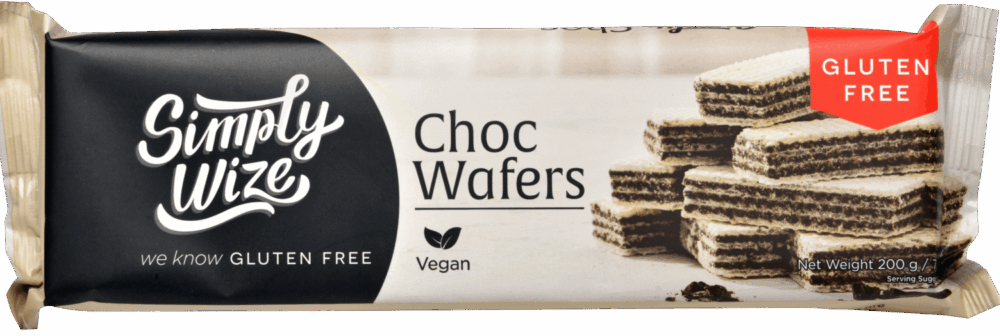 Simply Wize Wafers - Chocolate 200G