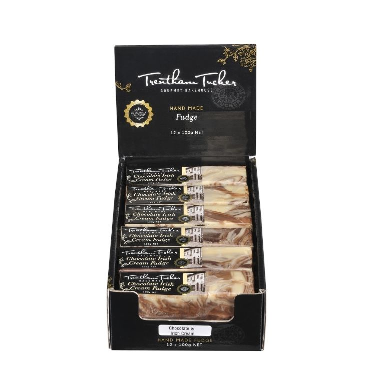 Trentham Tucker Chocolate Irish Cream Fudge 100g