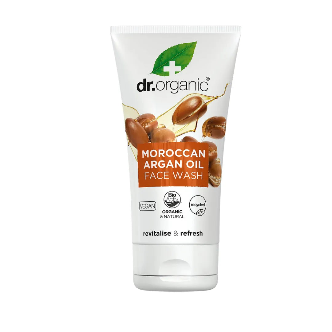 Dr Organic Creamy Face Wash Argan