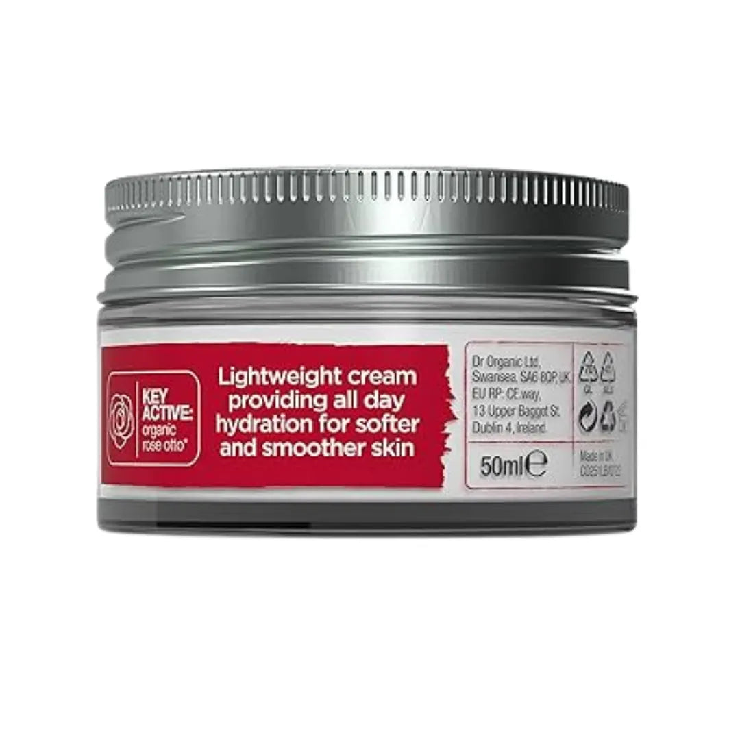 Dr Organic Day Cream Rose Otto 50ml
