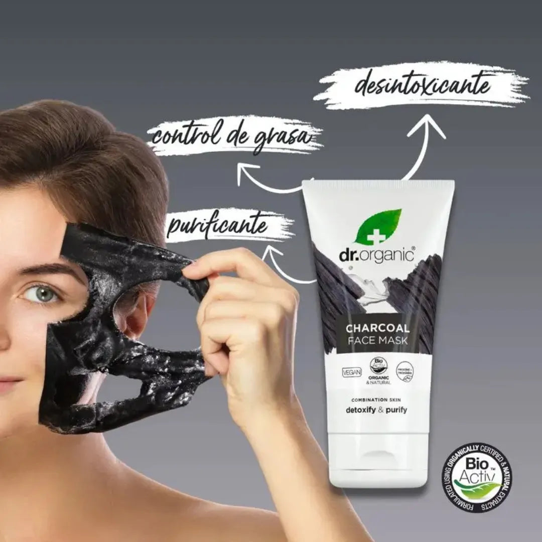 Dr Organic Face Mask Charcoal 125ml