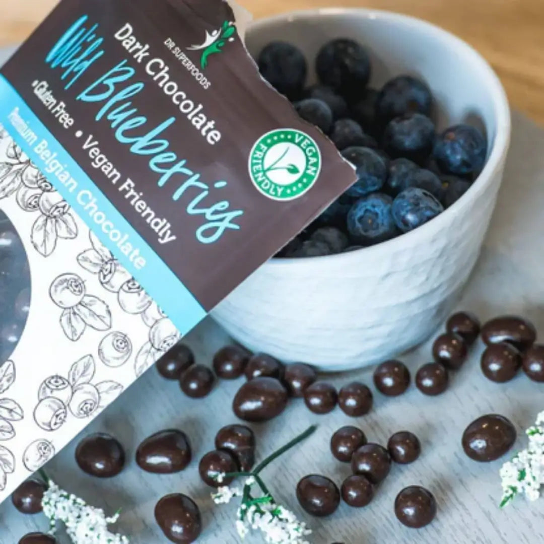 Dr Superfoods Blueberry Bliss Dark Chocolate