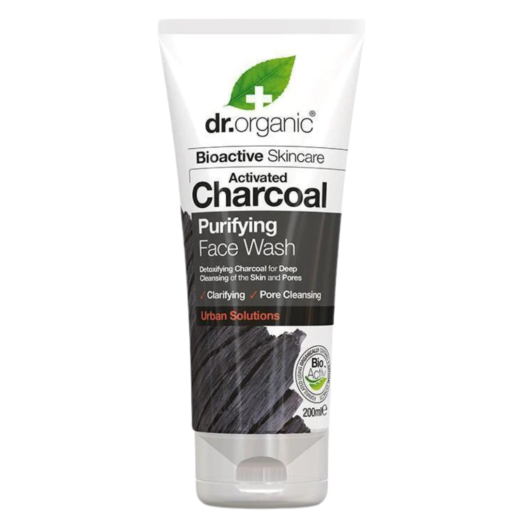Dr Organic Face Wash Charcoal 200ml