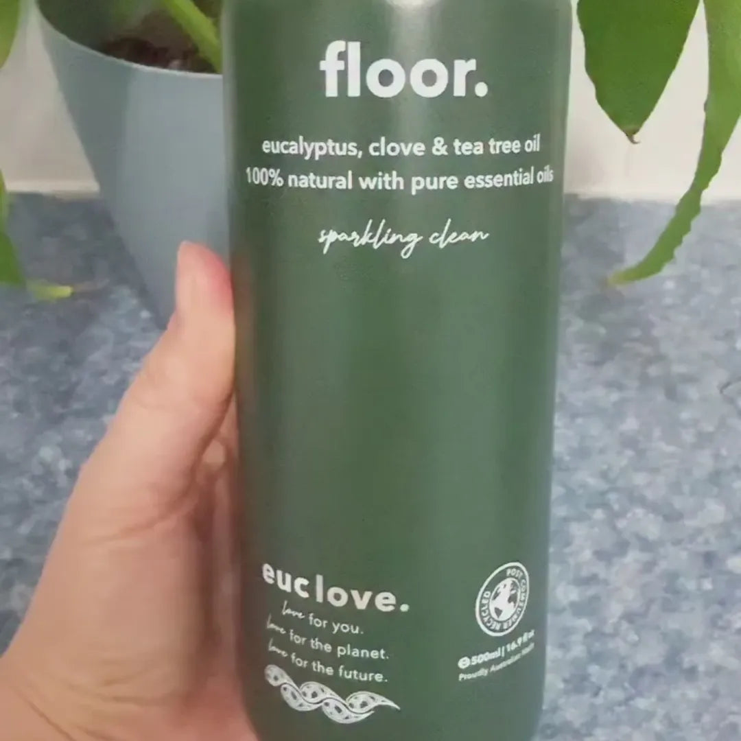Euclove Non-Toxic Natural Floor Cleaner with antibacterial essential oils
