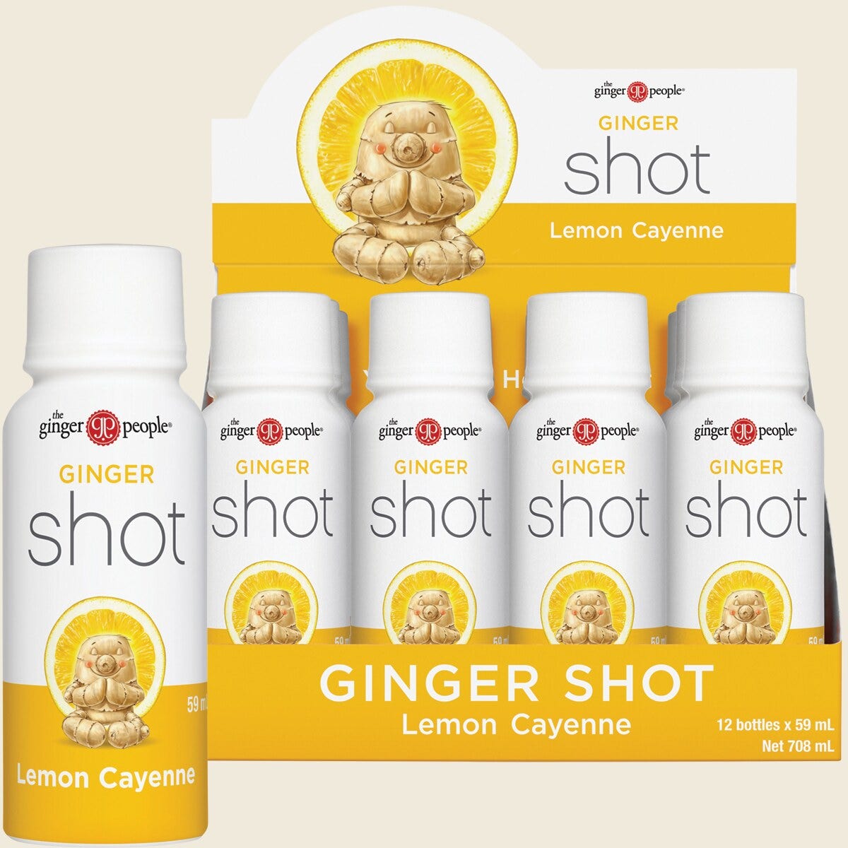 The Ginger People Ginger Shot Lemon Cayenne