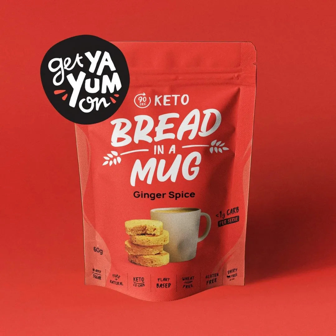 Get Ya Yum On Ginger Spice Bread-in-a-Mug 60g