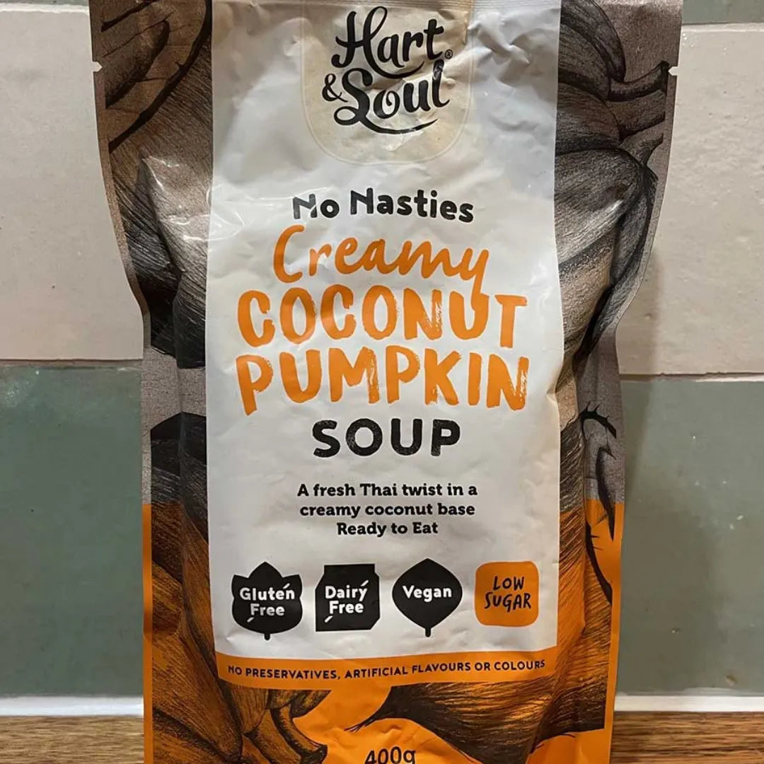 Hart & Soul All Natural Coconut Pumpkin Soup in Pouch 400g