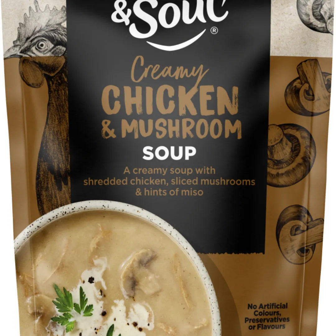 Hart & Soul Chicken & Mushroom Soup Pouch