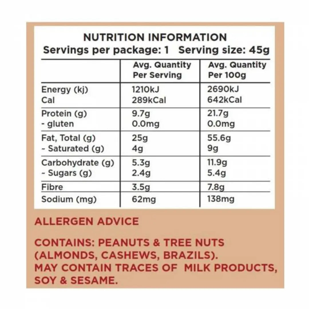 Harvest Box We Love Nuts 45g infor