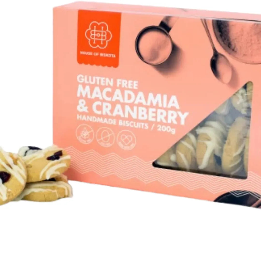 House of Biskota Macadamia Cranberry
