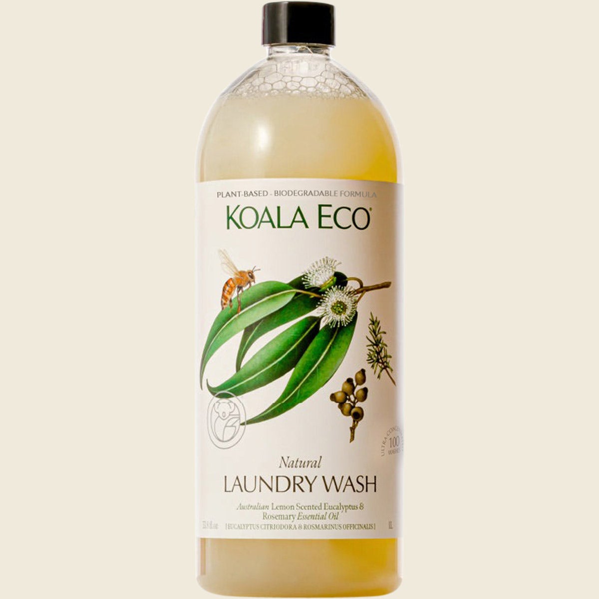Koala Eco Laundry Wash Lemon Scented Eucalyptus & Rosemary