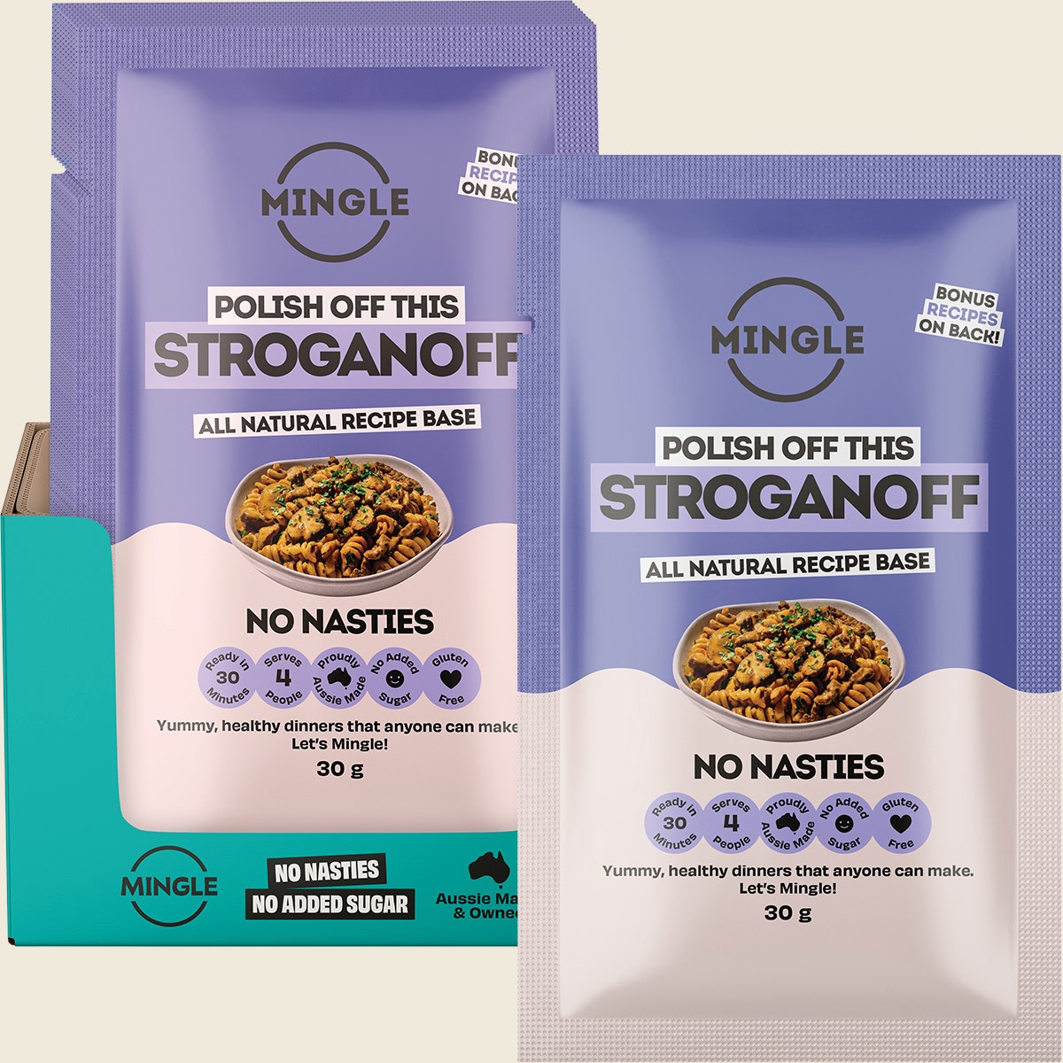 Mingle Stroganoff All Natural Recipe Base