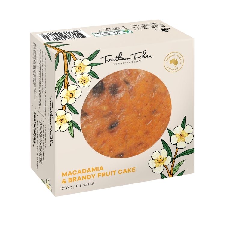 Trentham Tucker Macadamia & Brandy Fruit Cake 250g