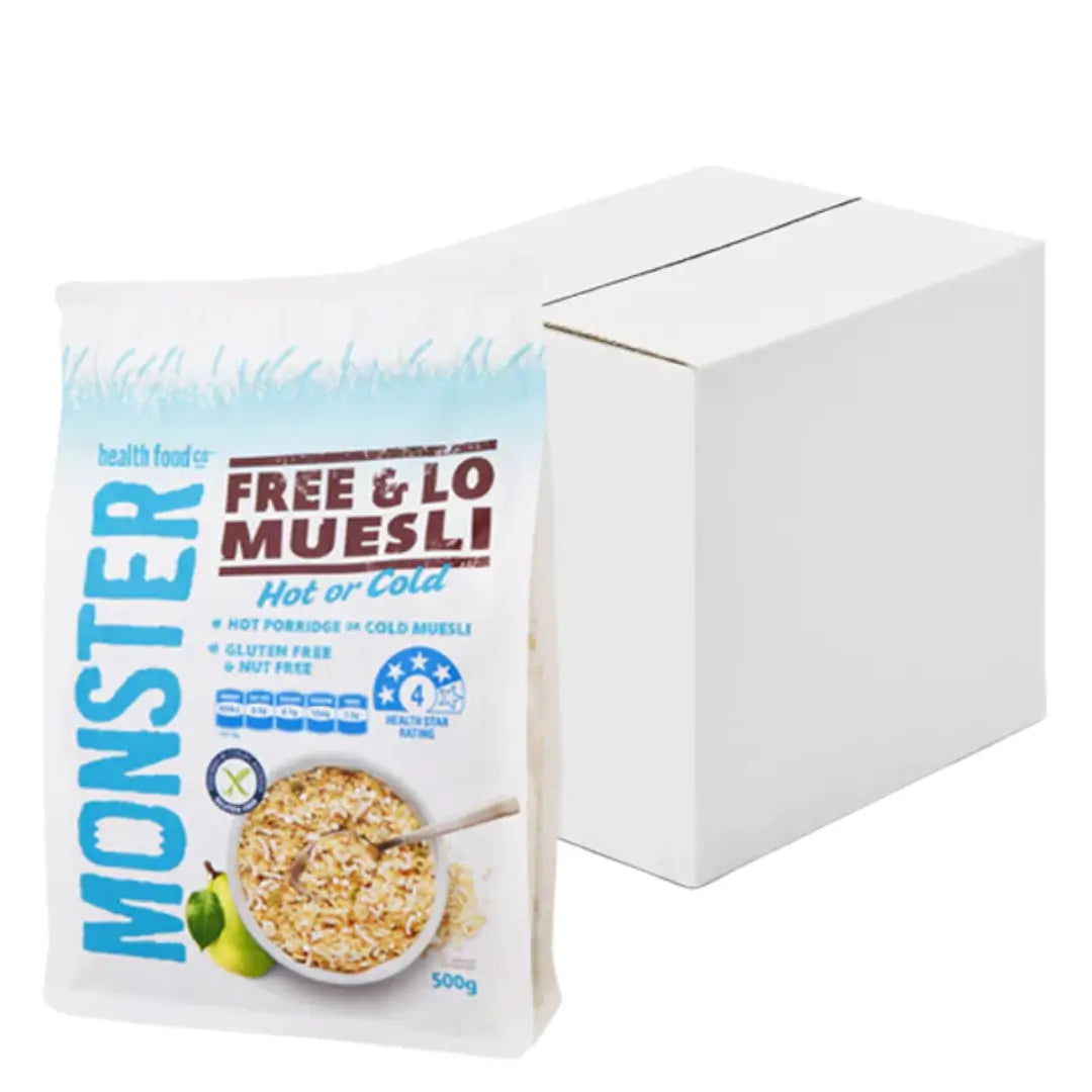 Monster Free & Lo Muesli Gluten Free 500g pack