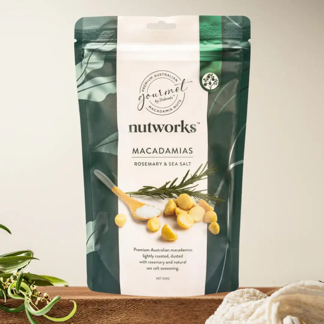 Nutworks Rosemary & Sea Salt Macadamias