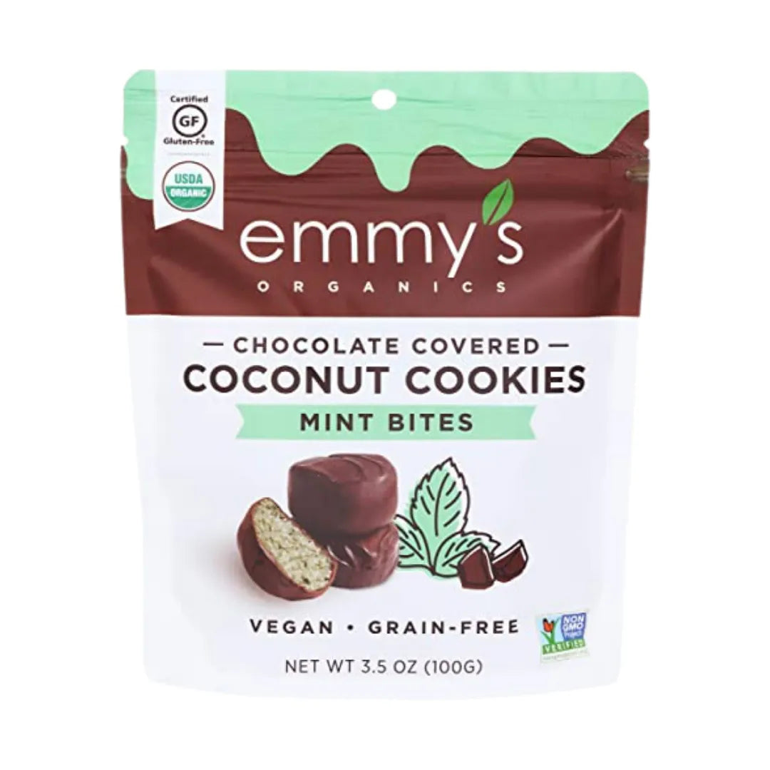 Organic Coconut Bites, Mint Chocolate