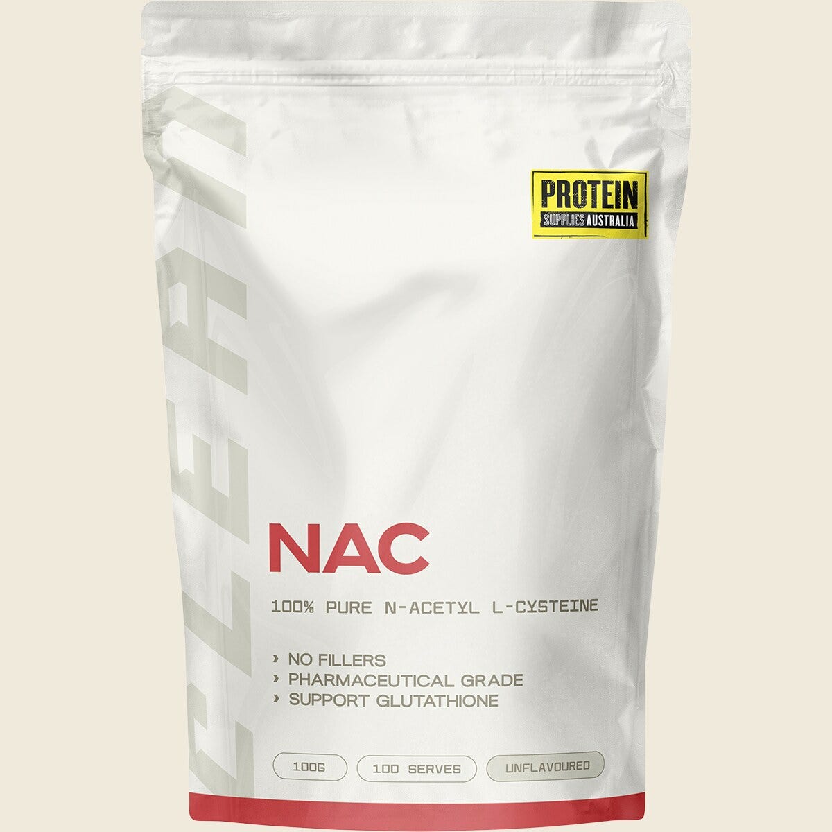 Protein Supplies Australia NAC Unflavoured 100g