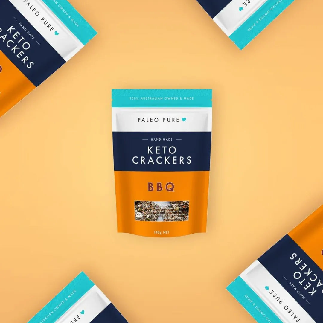 Paleo Pure BBQ Keto Crackers