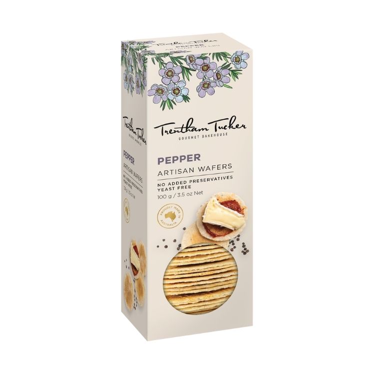 Trentham Tucker Pepper Wafers 100g