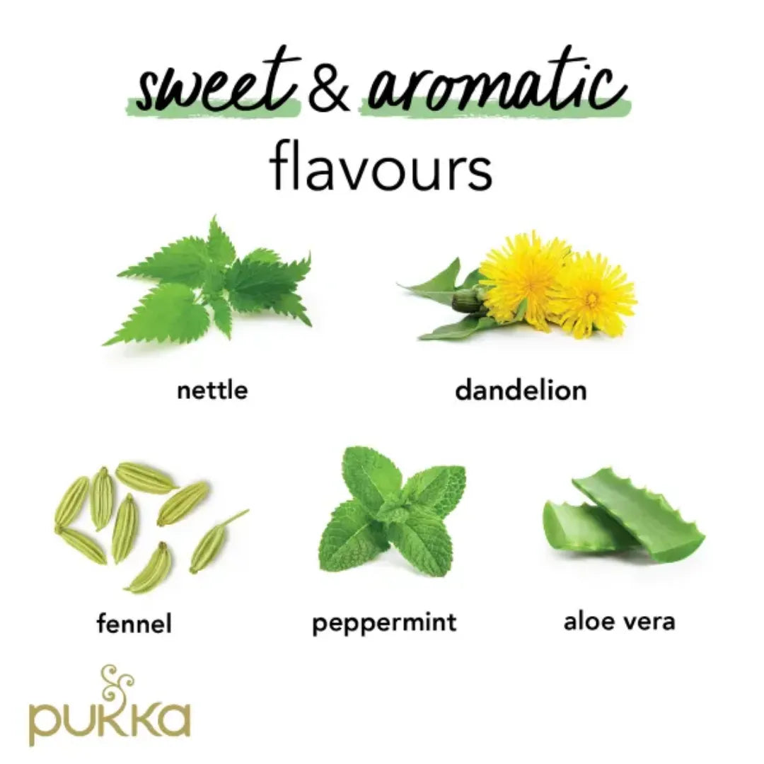 Pukka Organic Radiance Tea 20pk infor