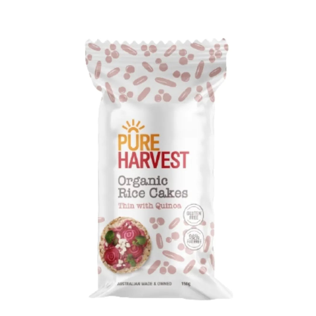 Pure Harvest Organic Quinoa Rice Cakes 150g