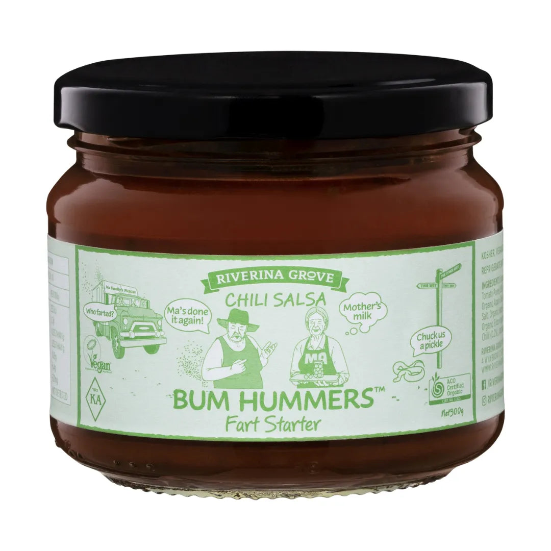 Riverina Grove Bum Hummers Organic Chilli Salsa