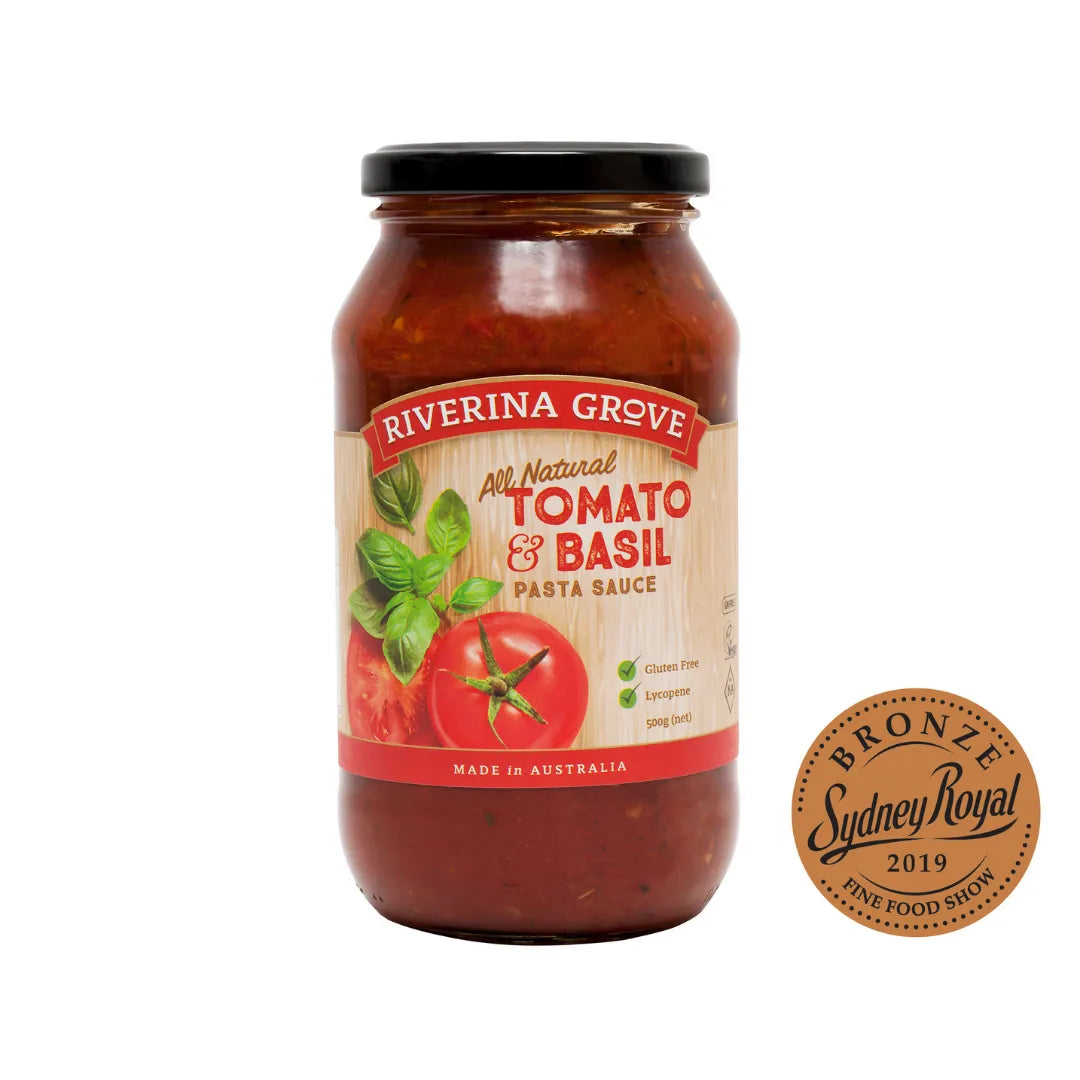 Riverina Grove Pasta Sauce Tomato & Basil