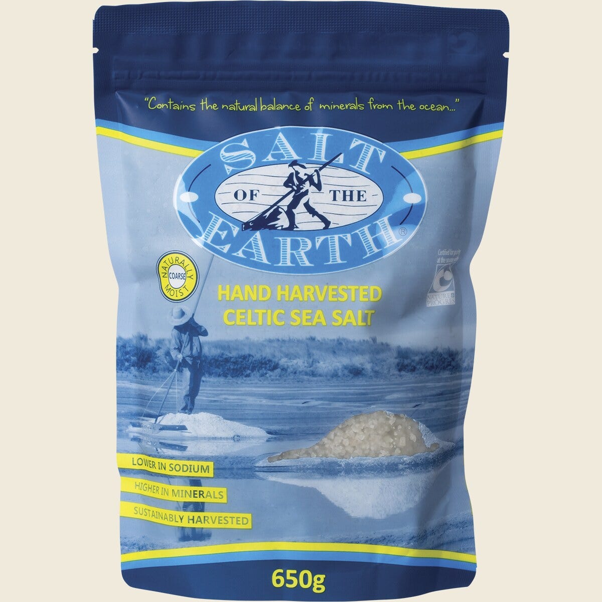 SALT OF THE EARTH Celtic Sea Salt Coarse