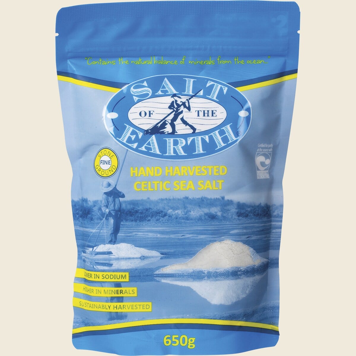 SALT OF THE EARTH Celtic Sea Salt Fine