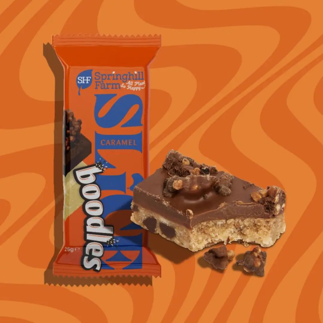 Springhill Farm Caramel boodle Slice