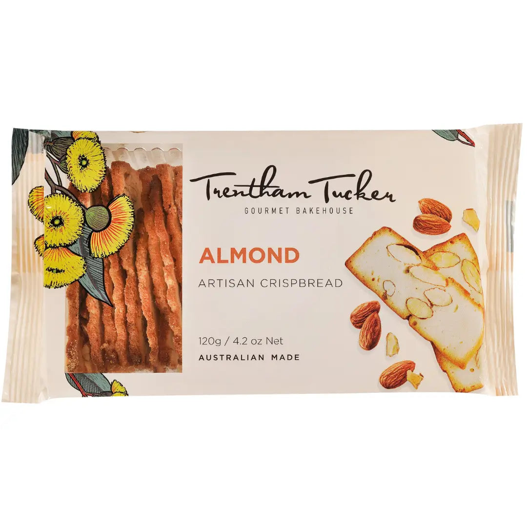 Trentham Tucker Gourmet Bakehouse Almond Artisan Crispbread