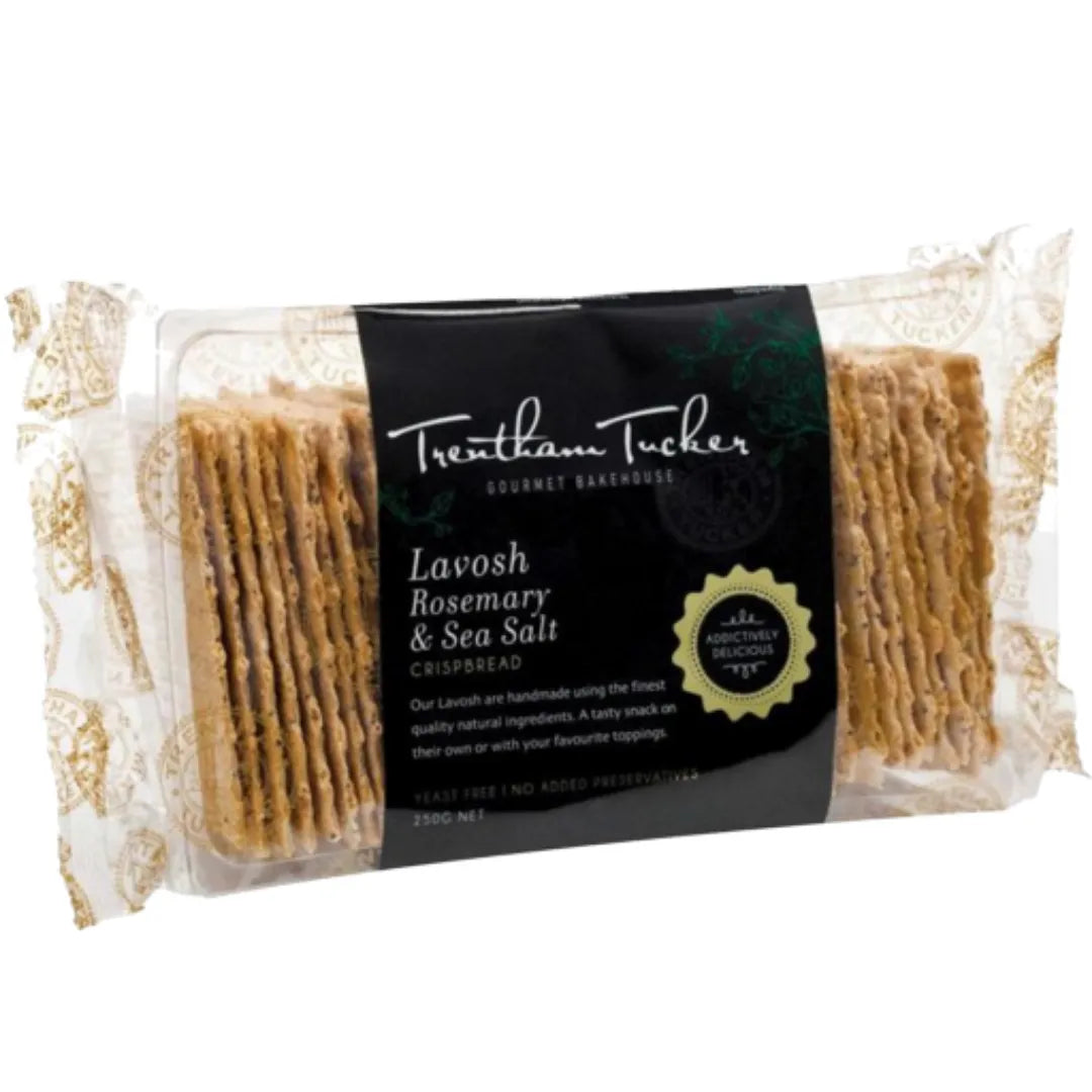 Trentham Tucker Gourmet Bakehouse Lavosh Rosemary & Seasalt