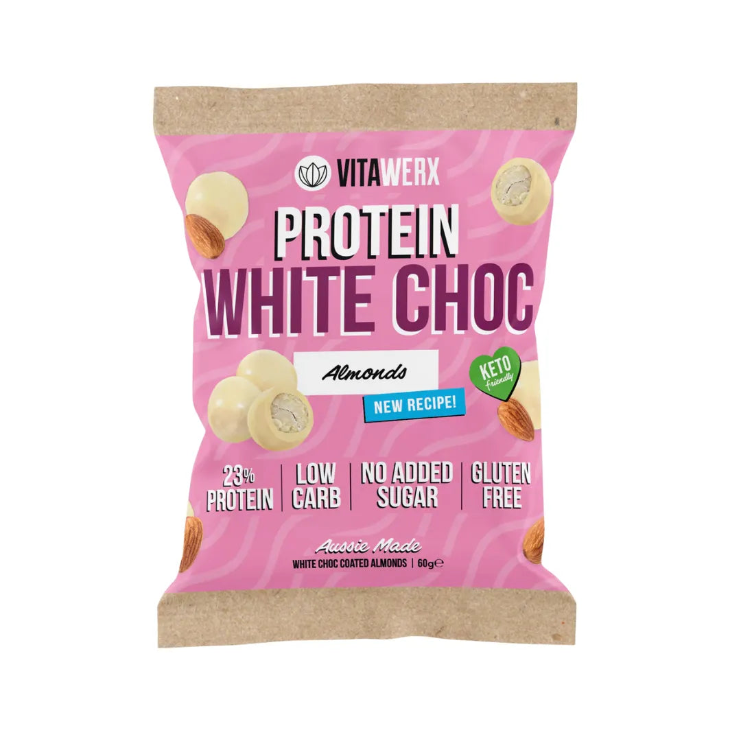 Vitawerx Protein White Choc Coated