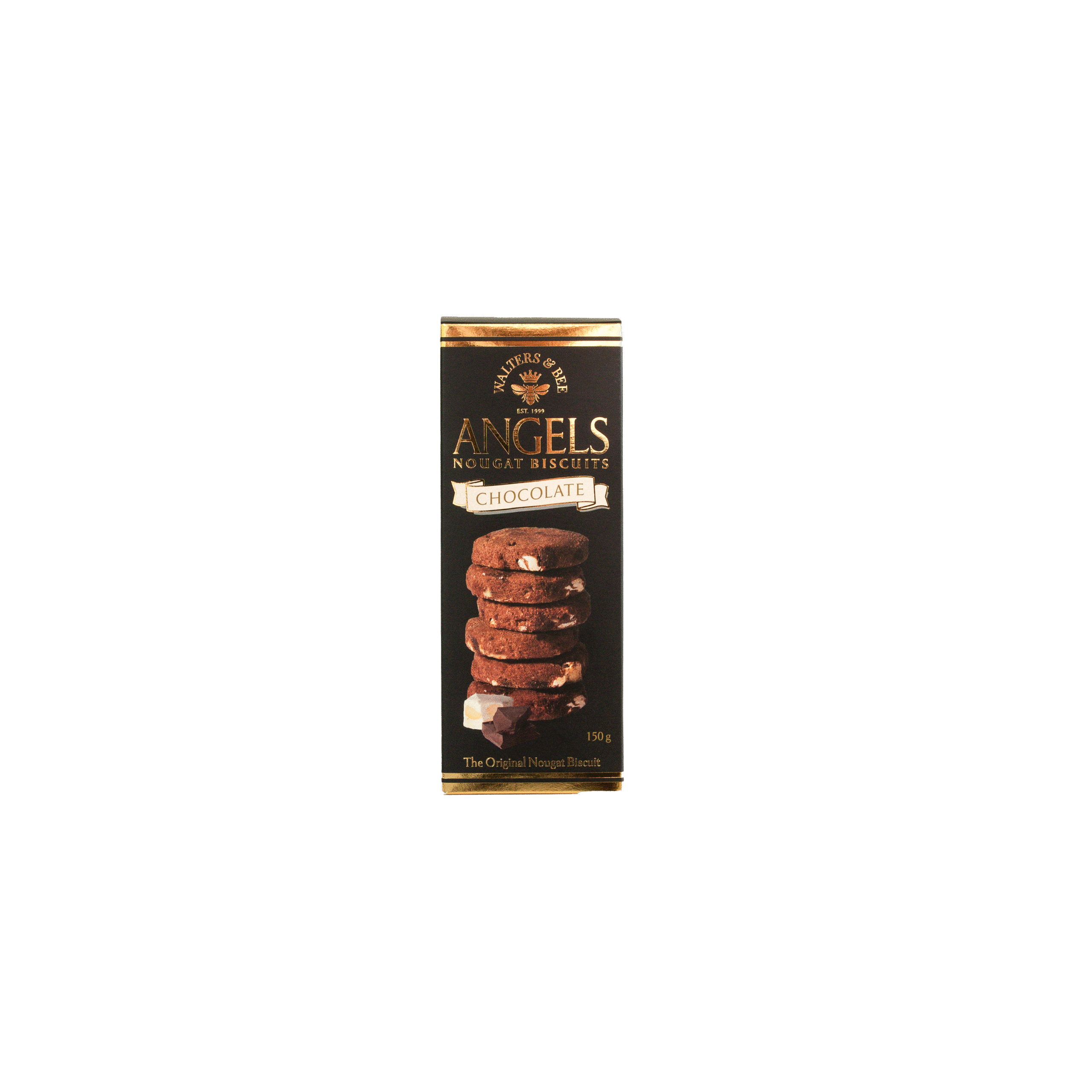 Walters Angels Nougat Chocolate Biscuits 150g