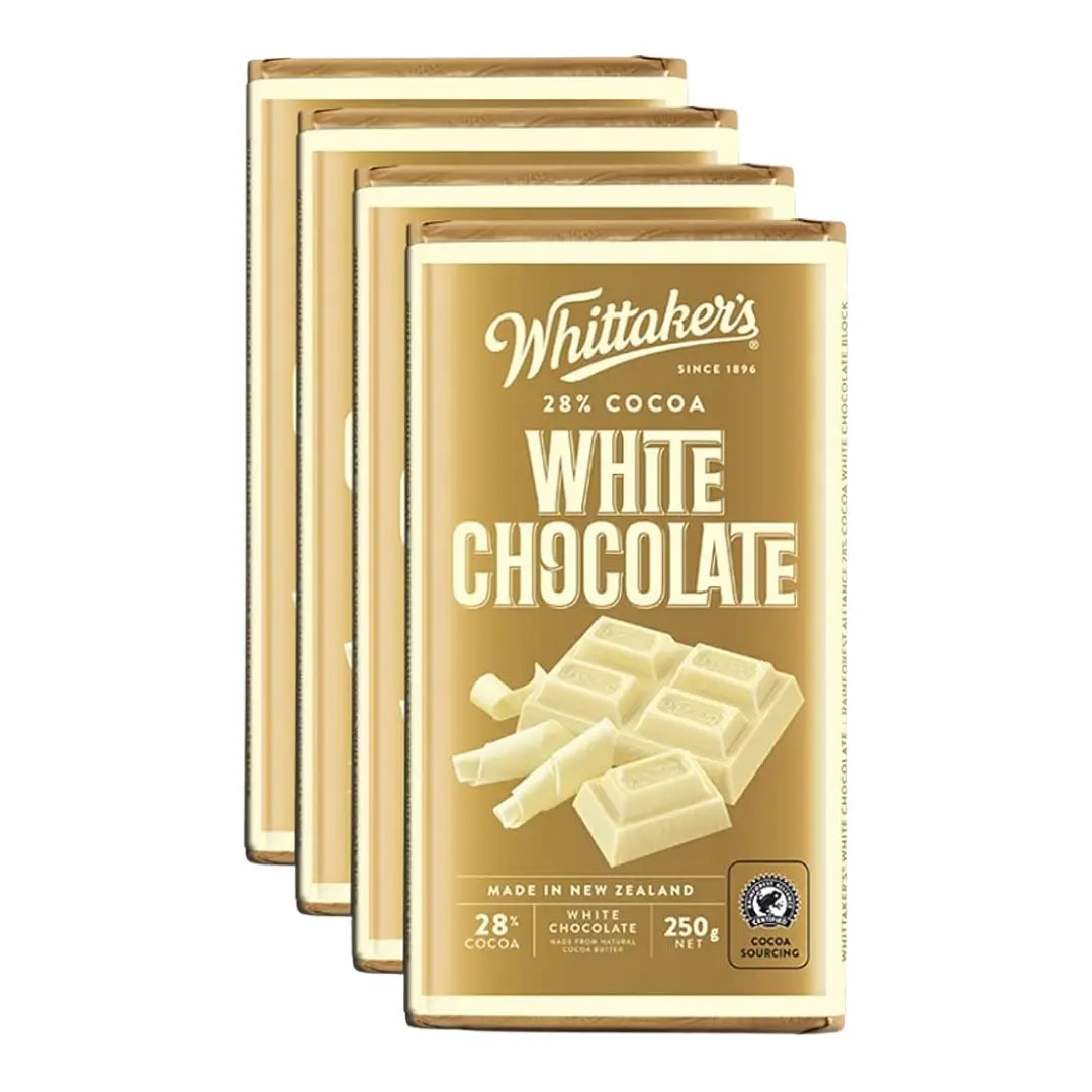 WHITTAKERS BLOCK CHOC WHITE