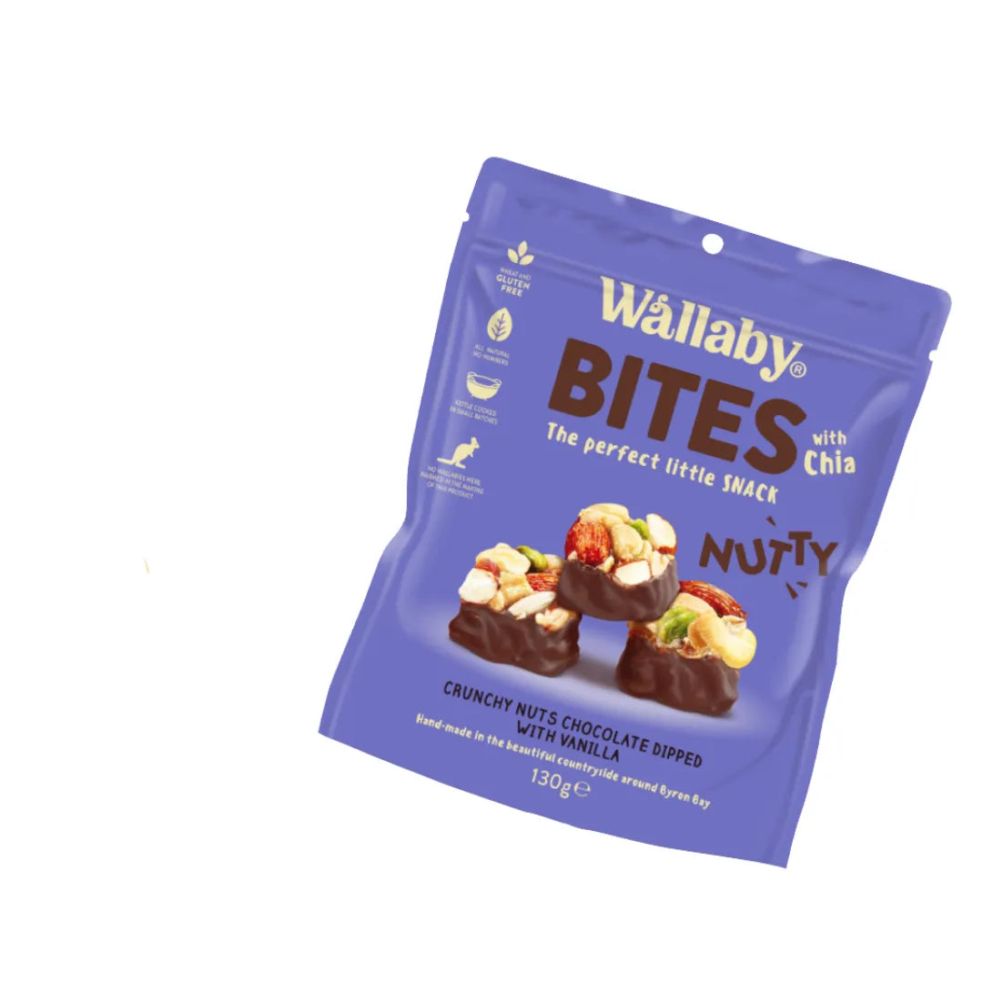Wallaby Nutty Bites with Chia Vanilla