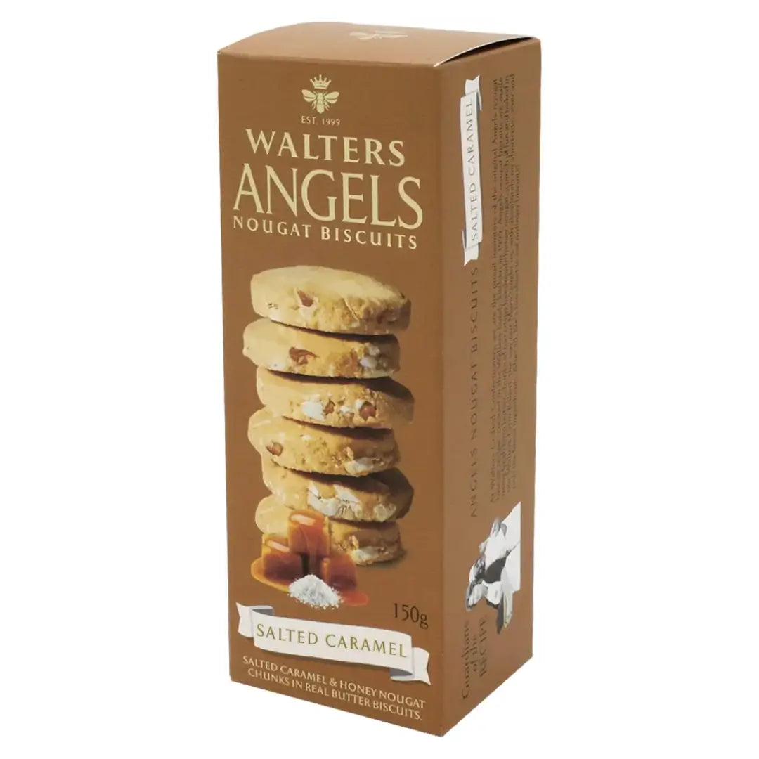 Walters Angels Nougat Salted Caramel Biscuits