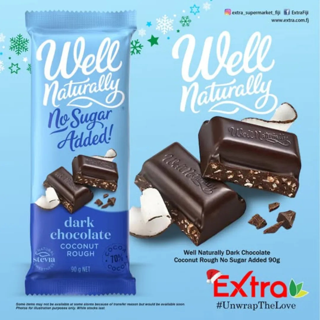 Well Naturally Chocolate Dark CoconutRoughNSA