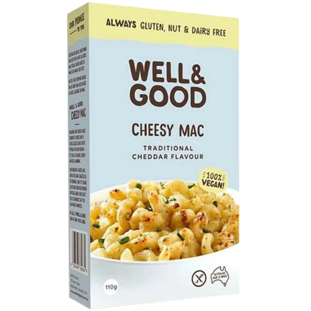 Well & Good Cheesy Mac Traditional Cheddar