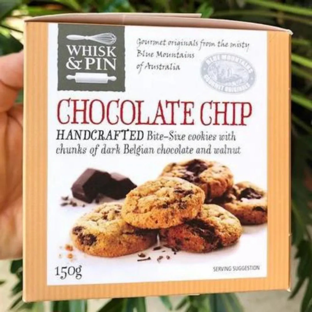 Whisk & Pin Chocolate Chip Bite-Size Cookies