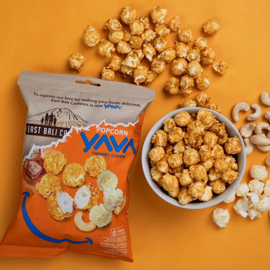 Yava Popcorn Caramel Cashew
