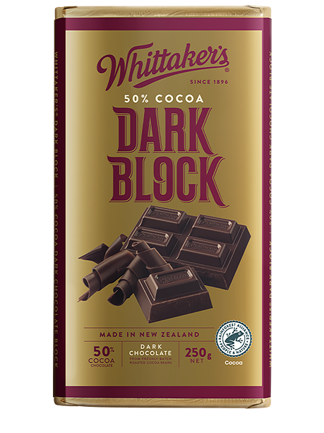Whittaker's Block Chocolate Dark 250g